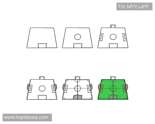 足球明星简笔画合集精彩呈现展现球场英雄风采的创意画作